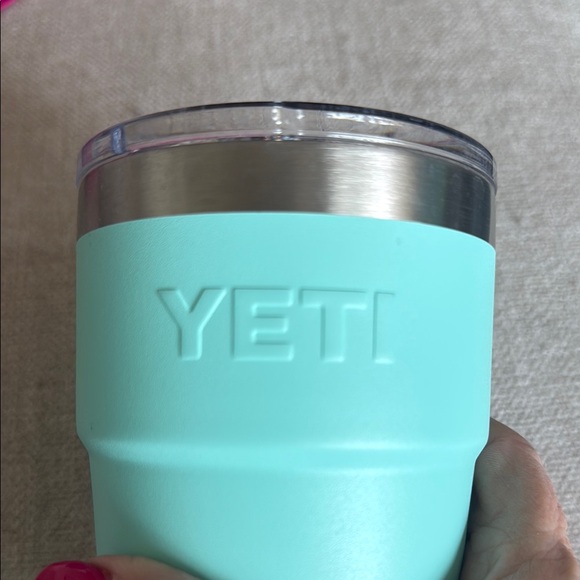 YETI Turquoise Tumbler - Picture 2 of 3